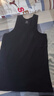 海澜之家背心男纯棉男士背心100%纯棉汗衫男宽松大码老头衫打底背心男保暖 100%纯棉-黑色/灰色(2件装) 4XL -190/115(190-210斤) 实拍图