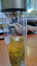 【京东物流配送】高硼硅双层玻璃杯大容量泡茶杯水杯子茶水分离杯 【双层加厚】茶杯350ml1只 实拍图