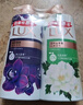 力士（LUX）沐浴露套装 闪亮冰爽沐浴乳1000g 送幽莲350g 香味持久 实拍图