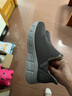 斯凯奇（Skechers）闪穿鞋男鞋秋季休闲健步鞋一脚蹬运动鞋百搭软底布鞋118306 实拍图