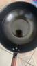 炊大皇炒锅铁锅健康0无涂层蜂窝纹32cm家用炒菜锅玄铁XT32CGH 实拍图