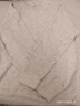 优衣库女装柔软针织摇粒绒V领套头衫/长袖25秋冬新款479756 30 浅米色 M 实拍图