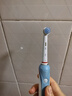 欧乐B（Oral-B）成人电动牙刷P4000深度清洁牙龈按摩3D声波P系列圆头送男友送女友情侣礼赠生日礼物 适配刷头6支【敏感清洁型】 实拍图