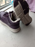 足力健老人鞋冬季棉鞋加绒加厚中老年户外蓄热防滑保暖鞋2493208J 绛紫-女 38  实拍图