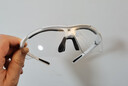 洛克兄弟（ROCKBROS）骑行眼镜偏光变色近视男女户外运动跑步防风沙自行车装备 （单镜片）全天候变色款-亮白 实拍图