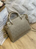 金狐狸牛皮女士包包女包大容量手提包单肩斜挎包妈妈包轻奢女友生日礼物 实拍图