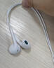 纽曼（Newmine）XL08 半入耳式线控有线耳机 手机耳机 音乐耳机 3.5mm接口 电脑笔记本手机适用 白色 实拍图
