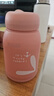 【京东物流送货上门】萌萌兔卡通水杯女牛奶玻璃杯创意便携杯子 粉色萌萌兔 330ml 1只 实拍图