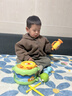 COOKSS宝宝手拍鼓0到1岁3-6个月以上儿童打击乐器婴幼儿铃鼓敲打玩具 实拍图