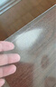 古私（Gusi）透明桌垫40x60学生书桌学习垫课桌保护垫写字台垫儿童环保无甲醛 实拍图