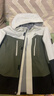 探路者（TOREAD）男女童三合一冲锋衣 春秋款童装儿童滑雪服外套QAWWBM95662 松绿 160 实拍图