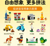 乐高（LEGO）积木拼装经典系列10698 创意大号积木盒男孩女孩儿童玩具圣诞礼物 实拍图