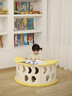巧乐熊攀爬架儿童0-3岁室内宝宝玩具小型摇摇椅1-3岁摇摇床多功能攀爬架 【活力黄】多功能攀爬架（软垫+攀爬滑道） 实拍图