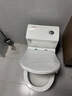 松鲸 卫浴家用马桶坐便器大冲力超漩虹吸式静音连体座便器小户型马桶 旗舰款【8.0管道】300/400坑距备注 实拍图