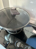 美的（Midea）炒锅不粘锅炒菜锅电磁炉锅304不锈钢平底锅燃气陶瓷0氟雪花不花芯 实拍图