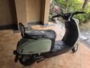 绿源（Luyuan）电动摩托车  【向往的生活推荐】M7UMODA10【续74公里-60V20AH-5块铅酸电池-1000W】家用代步车绿 实拍图