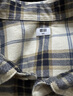 优衣库男女装法兰绒格子衬衫长袖衬衣薄外套481225 480770 481225/30浅米色 2XL 实拍图