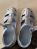 SKAP圣伽步2022夏季新款镂空罗马鞋包头舒适轻便女凉鞋AAE16BK2 银色 38 晒单实拍图