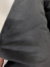 优衣库女装针织廓形长裤/弯刀镰刀裤子25秋冬新款483722 483722/09黑色 M 实拍图