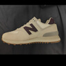 NEW BALANCE NB574官方休闲鞋女鞋复古舒适秋冬透气网鞋轻便百搭潮流运动鞋 米白色 WL574RCF 39 (脚长25cm)尺码详询客服 实拍图