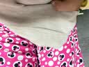 优衣库女装柔软针织摇粒绒V领套头衫/长袖479756 30 浅米色 XS 实拍图