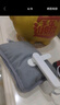 ⭐国标防爆⭐新款防爆热水袋充电式暖手宝暖水袋敷肚子腰暖被窝 萌萌牛双插灰色（智能防爆 水电分离） 实拍图