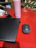罗技（Logitech）M185鼠标 无线鼠标 办公鼠标 对称鼠标 黑色灰边 带无线2.4G接收器 实拍图