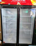 格点大容量饮料柜商用冰柜直冷藏展示柜酒水柜纯风冷无霜保鲜柜超市玻璃门冰箱立式啤酒柜 双门下机组直冷 7挡调温基础款 实拍图