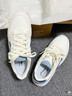 李宁元宝丨板鞋经典休闲鞋男女鞋情侣拼色LOGO秋冬季小白鞋运动鞋 云雾白/浅灰蓝(元宝339男款)-4 40 实拍图