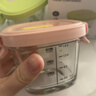 babycare婴儿辅食盒玻璃宝宝辅食保鲜工具便携防漏可蒸煮冷冻储存-粉180ml 实拍图