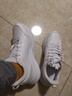 乔丹运动鞋女革面防水跑步鞋减震潮流休闲鞋子皮面软底慢跑鞋妈妈鞋 实拍图