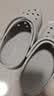卡骆驰（CROCS）（crocs）经典Clog男女洞洞鞋一脚蹬沙滩鞋 CR10001-1FT  37  实拍图