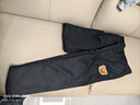 班尼路（Baleno）束脚裤男冬季加绒华夫格宽松垂感休闲裤子小熊印花男生显瘦九分裤 实拍图