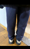 马克华菲童装男童裤子2025秋冬新款儿童休闲运动卫裤男孩女童运动裤加绒 m哥特K藏青【加绒】 160 实拍图