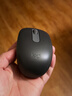 罗技（Logitech）M196 无线蓝牙鼠标 办公鼠标 笔记本商务办公家用 小巧便携 对称手型 石墨灰 实拍图
