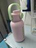 乐扣乐扣（LOCK&LOCK）带吸管保温保冷运动杯1.1L户外旅行大容量保温杯LHC3332PIK粉色 实拍图
