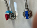九牧（JOMOO）铜阀体全开大流量三角阀燃气热水器角阀水阀单冷加厚球阀74105 实拍图