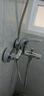摩恩（MOEN）淋浴花洒套装卫浴多功能花洒铜龙头冷热配70CM滑竿全套亮银12333 实拍图