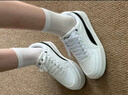 彪马（PUMA）【小白鞋】增高厚底网球风板鞋女复古休闲鞋 SKYE 374764 白-黑色-02 36 实拍图