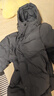 雪中飞高充绒连帽羽绒服男士冬季户外出勤休闲三层保暖防寒科技羽绒外套 黑色 2XL (185) 实拍图