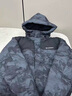 鸭鸭（YAYA）本命年羽绒服男女2025年冬季新款短款连帽时尚男士加厚保暖外套 黑青迷彩色 M (170) 【建议110-130斤】 实拍图