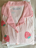 女童睡衣春秋四季纯棉开衫长袖空调服中大童女孩6-15岁儿童家居服 A401草莓【精梳棉套装】 165 身高160-165cm 115斤内【L码】 晒单实拍图