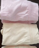 三枪【全棉高腰】女士内裤大码短裤提臀透气纯色送妈妈女三角裤3条装 实拍图