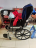 怡辉（YIHUI）轮椅老人带坐便轻便折叠瘫痪专用出行大小便骨折全躺多功能yh-x05 实拍图