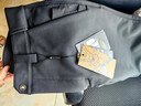 龙牙二代龙牙隐烈保暖软壳裤修身长裤冬季加绒加厚防 极夜黑（修身版） 31 170/80B 126-150斤 实拍图