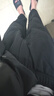 匹克针织运动裤男冬季跑步加绒梭织长裤休闲裤运动服男直筒裤束脚裤子 【秋冬加绒束脚裤4007】黑色 L (175) 实拍图