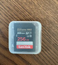闪迪（SanDisk）256GB SD内存卡 4K V30 U3 C10 相机存储卡 读速200MB/s 写速140MB/s 微单/单反相机内存卡 实拍图