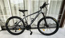 兰令MT300山地自行车成年人变速油碟刹减震前叉越野骑行代步赛车 消光灰【铝合金+油刹+可锁前叉】 26英寸【160-175cm】 27速-标准版 实拍图