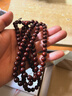 龍隐正宗小叶紫檀手串男女士款文玩手链檀香木佛珠子转运正品高端情侣 带金星款8mm*108颗（京仓速发） 实拍图