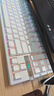 VGN V87 V2 有线/无线/蓝牙三模客制化机械键盘 五层填充gasket结构全键热插拔87键盘 电竞游戏办公 V87 V2 动力金轴 冰山雪莲侧刻 实拍图